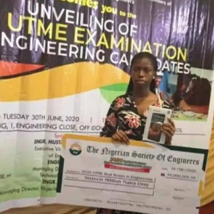 agnes - 16-year-old girl, others, get 16 million cash gift from NSE