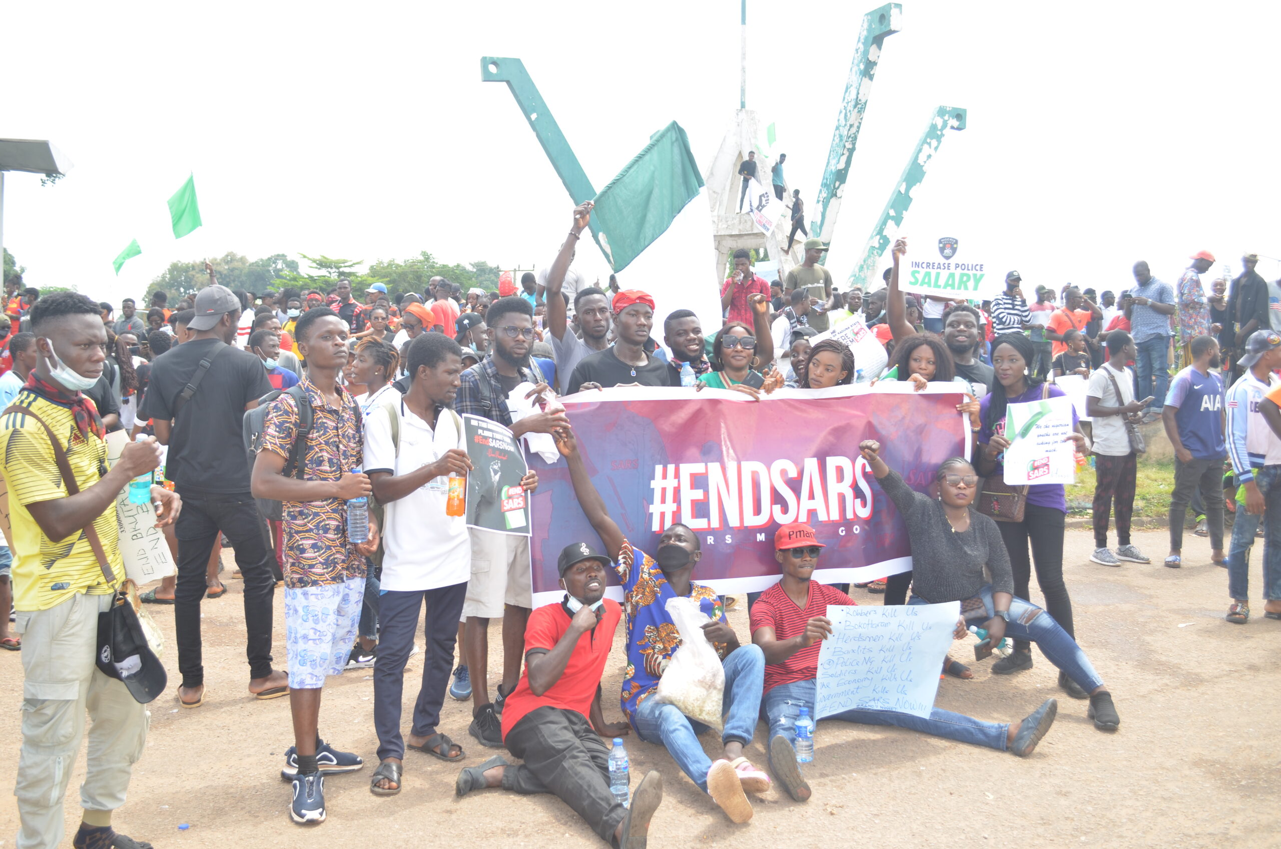 DSC 0284 399d5f719356e1c116a57e081ffc90c8 scaled - Kaduna ENDSARS protesters demand total overhaul of SARS