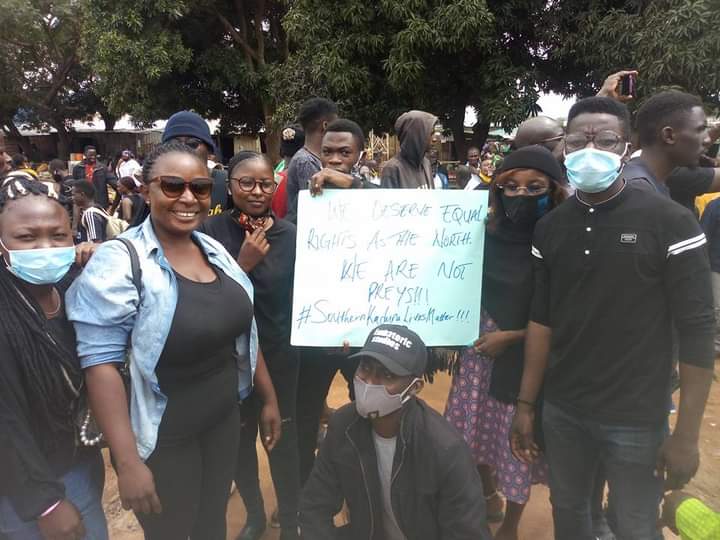 IMG 20200808 WA0015 06c9a033270421a13acf3a730e615be8 - Southern Kaduna Killings: Protesters arrested in Kaduna