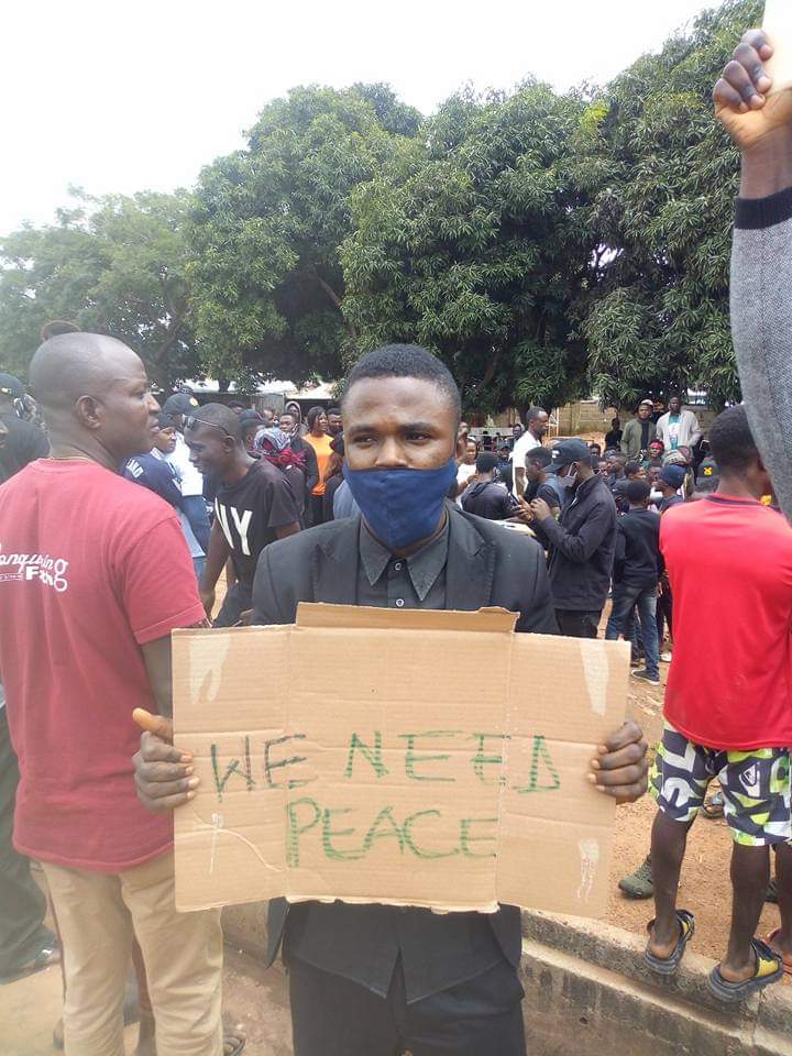 IMG 20200808 WA0018 9e7aa7f52a051459144ed4704d64f4d6 - Southern Kaduna Killings: Protesters arrested in Kaduna