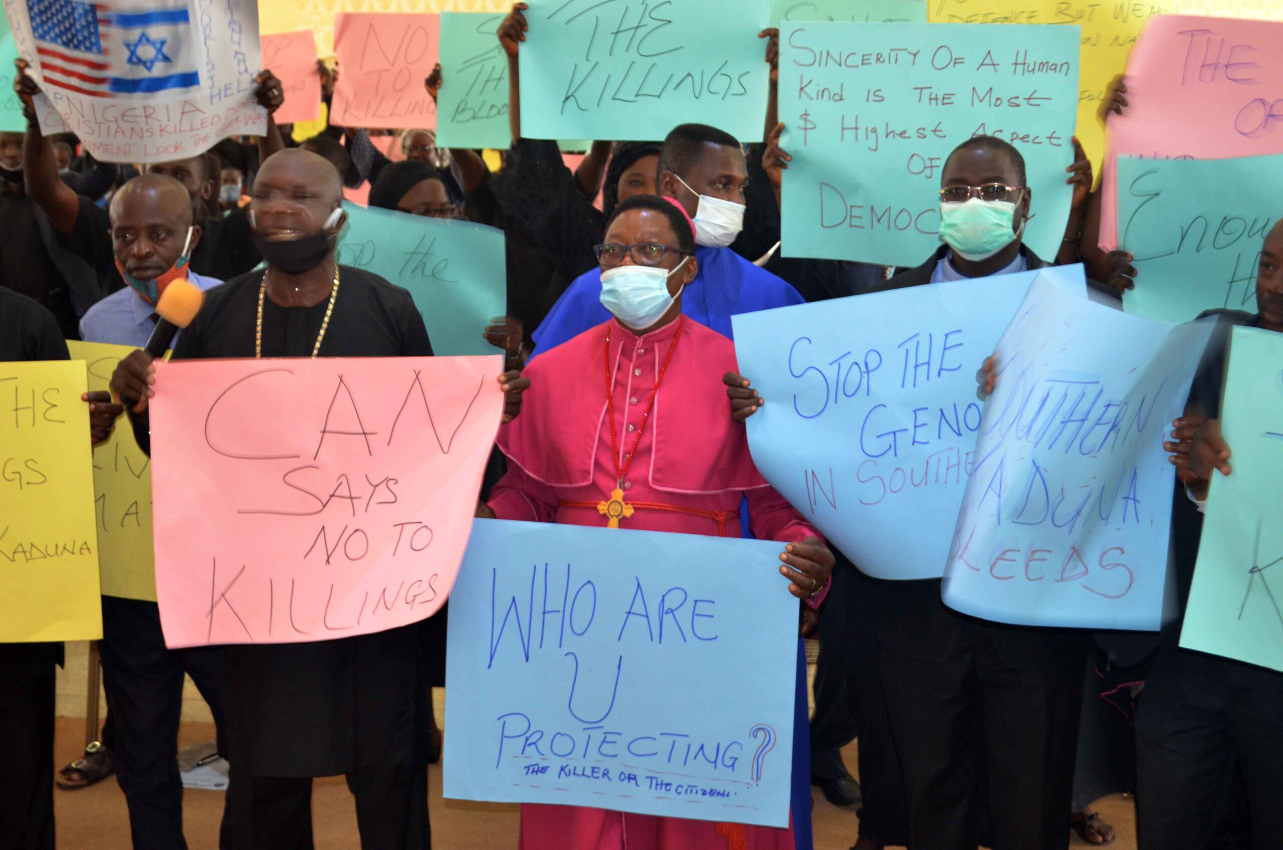 dffffffffffffffff 87ca83e9acba386ac069d633be1dce7a scaled - Christians protest killings in Southern Kaduna