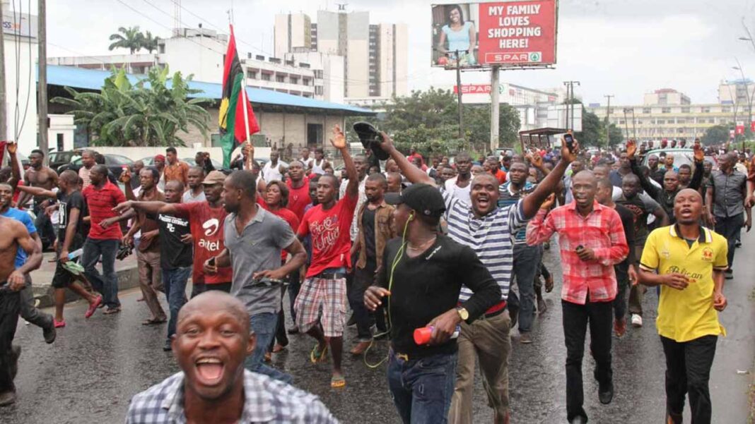 Ipob Police Clash In Owerri Hanoky News